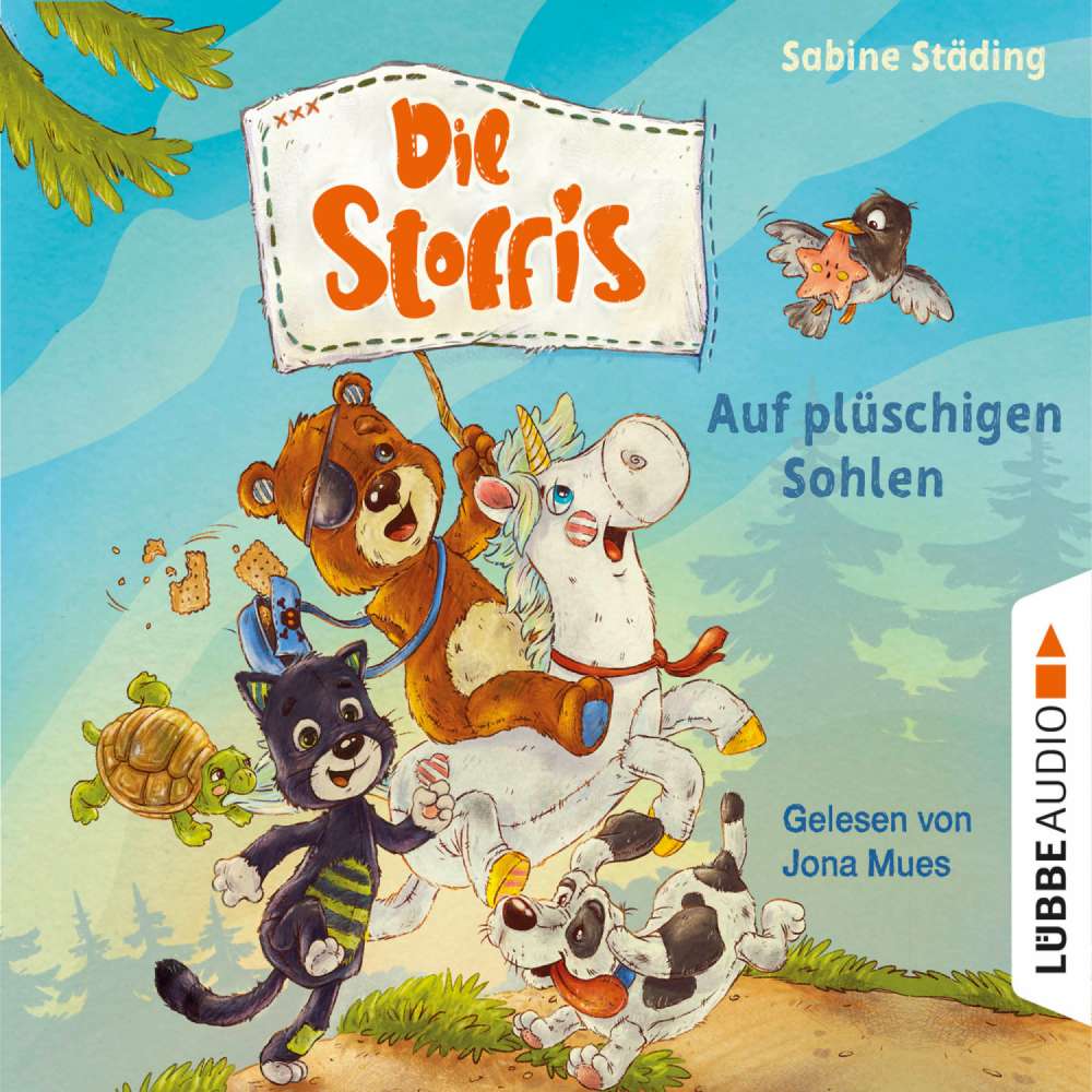 Cover von Sabine Städing - Die Stoffis - Teil 1 - Auf plüschigen Sohlen