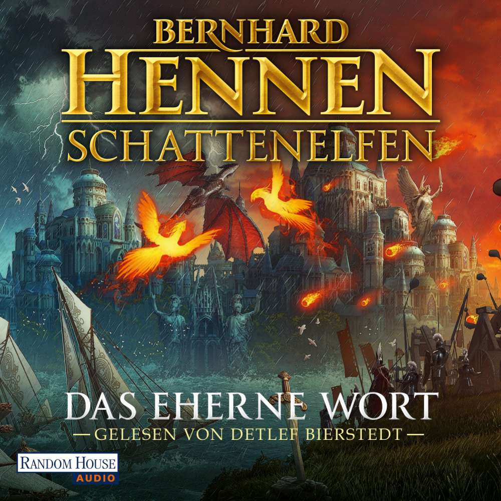 Cover von Bernhard Hennen - Die Schattenelfen-Saga - Band 3 - Das Eherne Wort