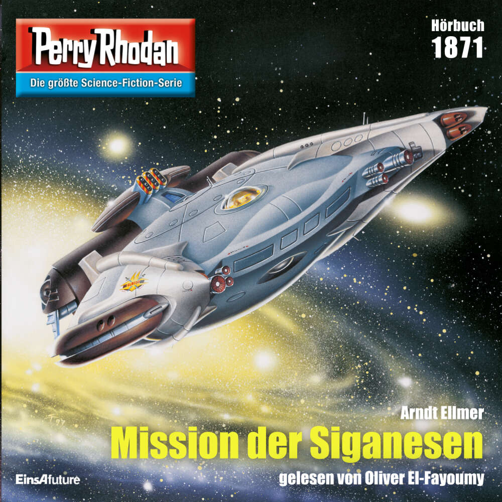 Cover von Arndt Ellmer - Perry Rhodan - Erstauflage 1871 - Mission der Siganesen