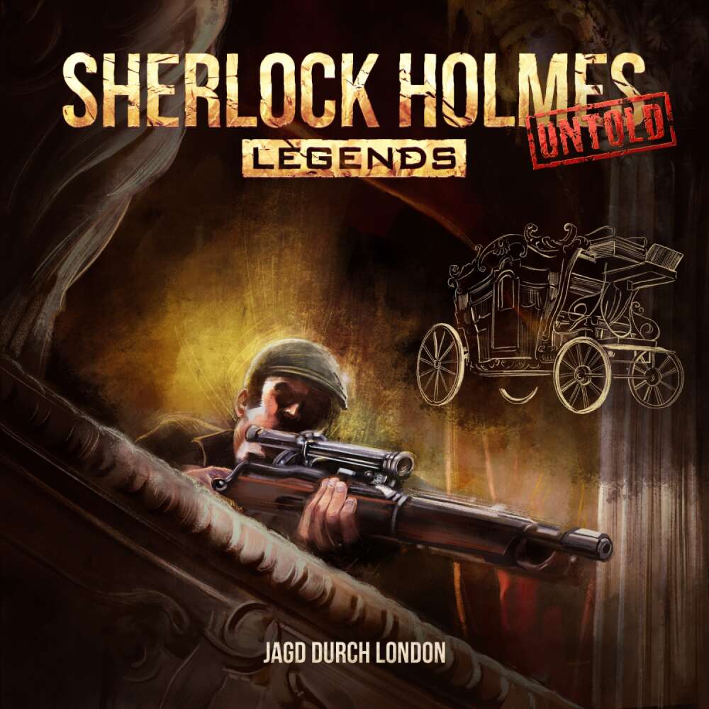 Cover von Sherlock Holmes Legends - Folge 8 - Jagd durch London