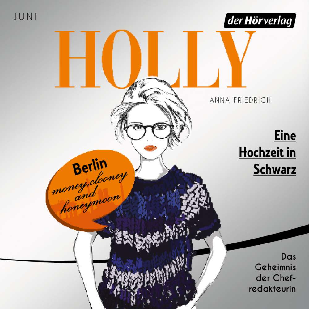 Cover von Anna Friedrich - Holly - Folge 5 - Juni - Eine Hochzeit in Schwarz