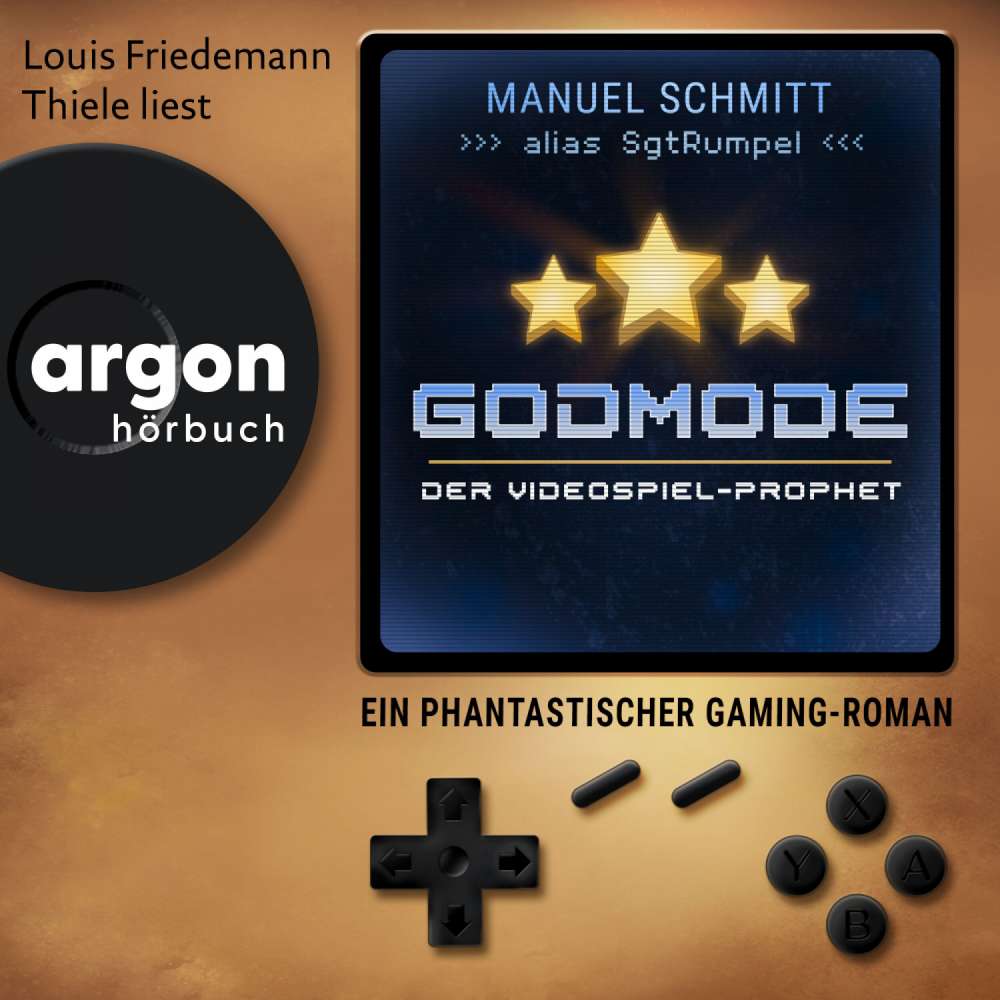 Cover von Manuel Schmitt - Godmode. Der Videospiel-Prophet - Ein phantastischer Gaming-Roman