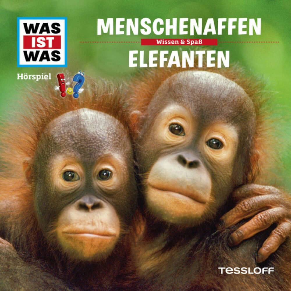 Cover von Was Ist Was - 33: Menschenaffen / Elefanten