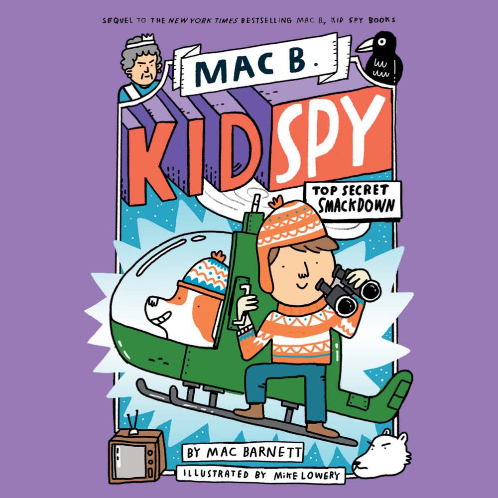 Cover von Mac Barnett - Mac B., Kid Spy - Book 3 - Top Secret Smackdown