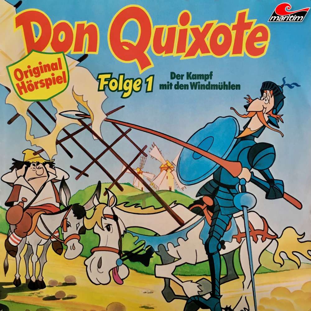 Cover von Don Quixote - Folge 1 - Der Kampf mit den Windmühlen
