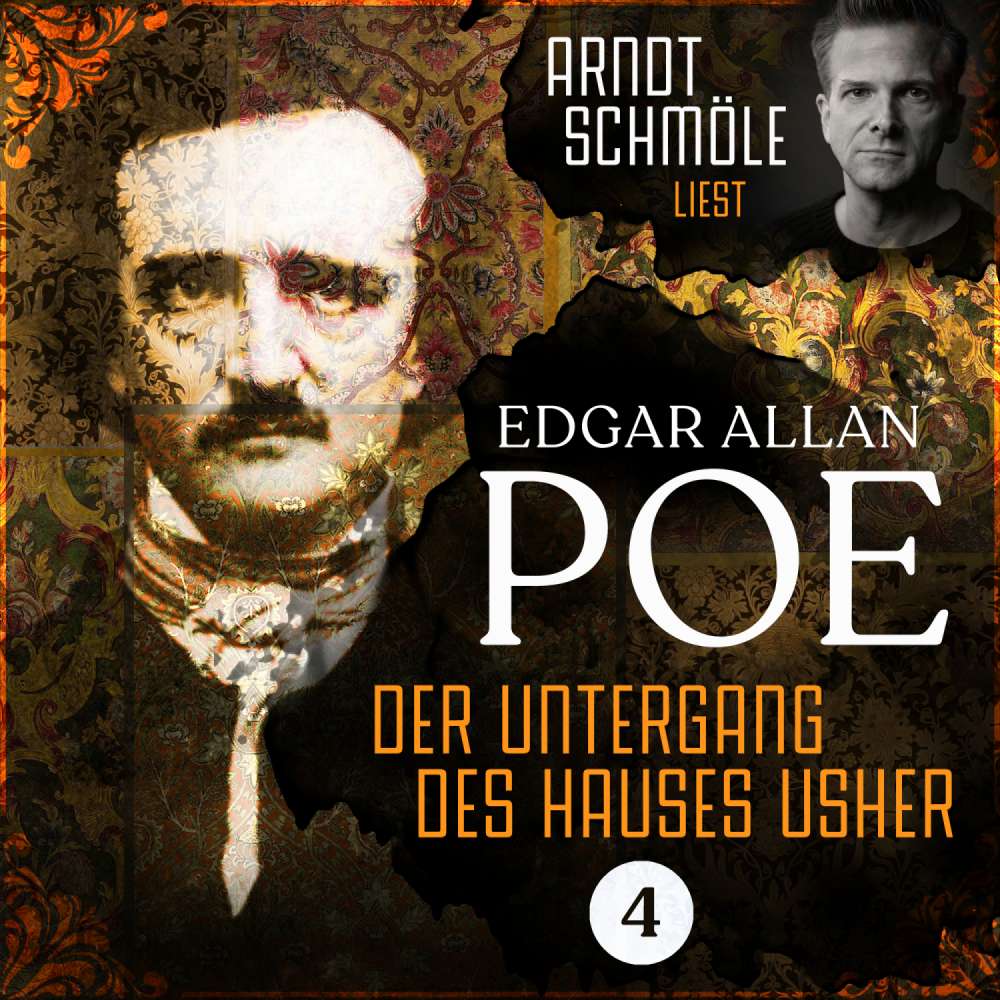 Cover von Edgar Allan Poe - Arndt Schmöle liest Edgar Allan Poe - Band 4 - Der Untergang des Hauses Usher