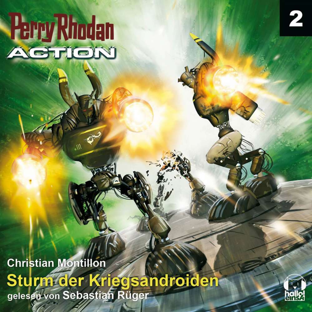 Cover von Christian Montillon - Perry Rhodan - Action 2 - Sturm der Kriegsandroiden