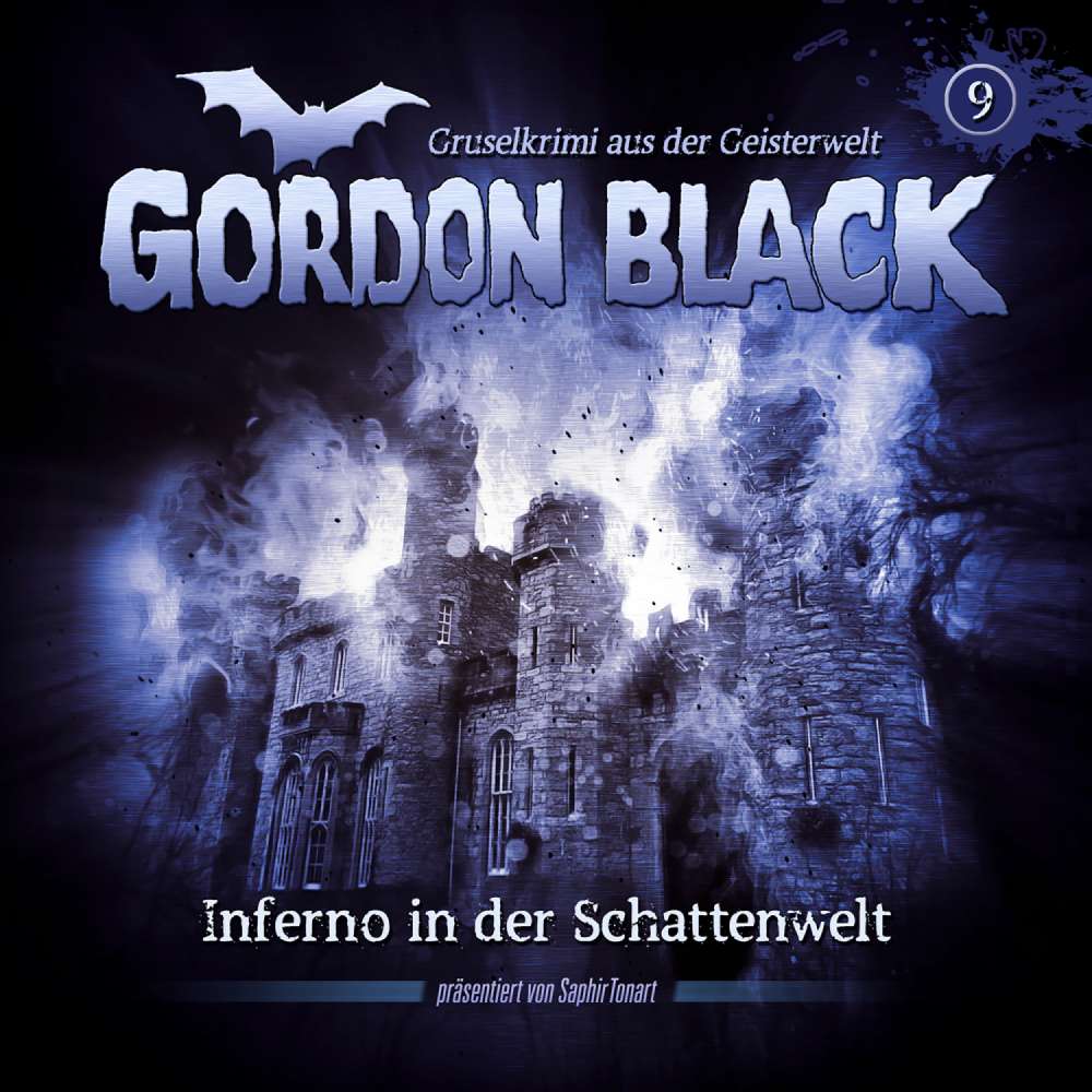 Cover von Gordon Black - Gruselkrimi aus der Geisterwelt - Folge 9 - Inferno in der Schattenwelt