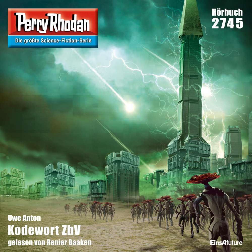 Cover von Uwe Anton - Perry Rhodan - Erstauflage 2745 - Kodewort ZbV