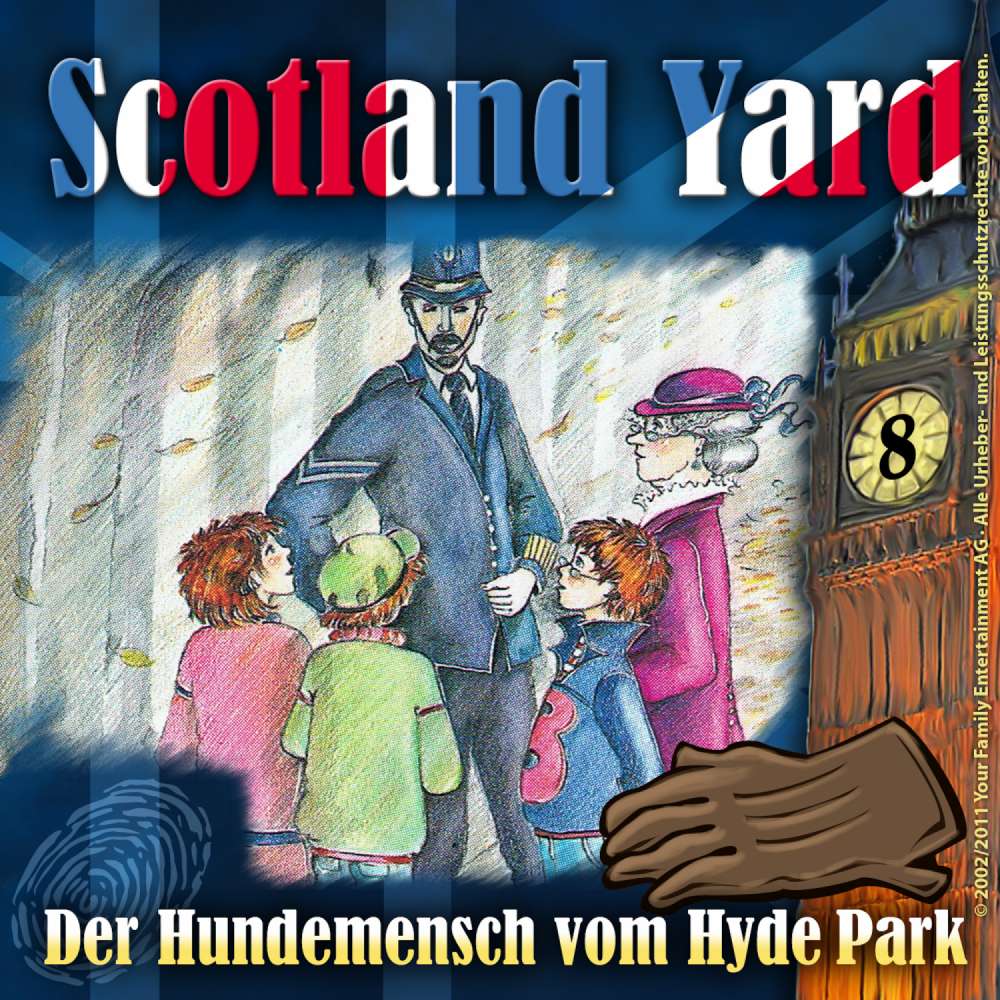 Cover von Scotland Yard - Folge 8 - Der Hundemensch vom Hyde Park