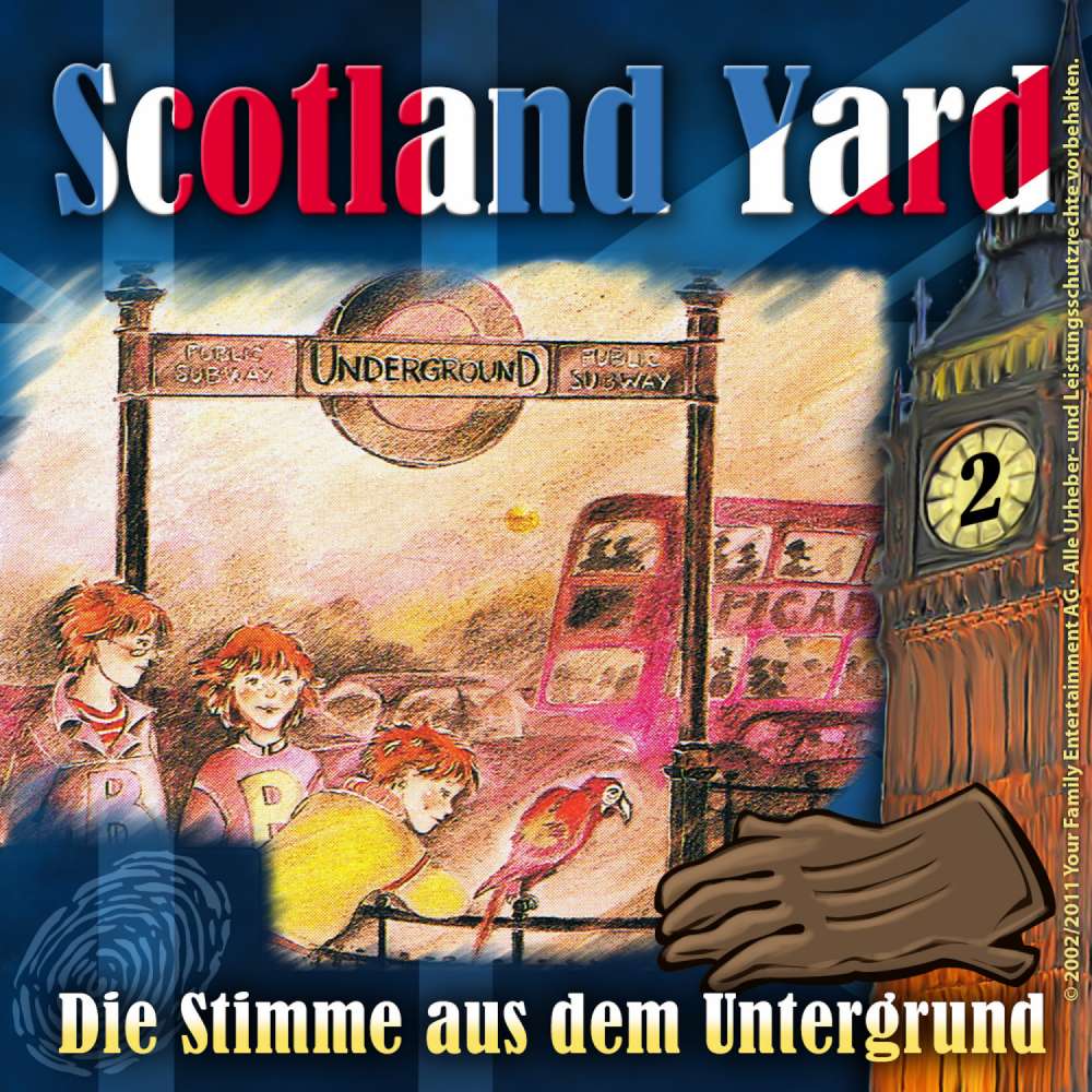 Cover von Scotland Yard - Folge 2 - Die Stimme aus dem Untergrund