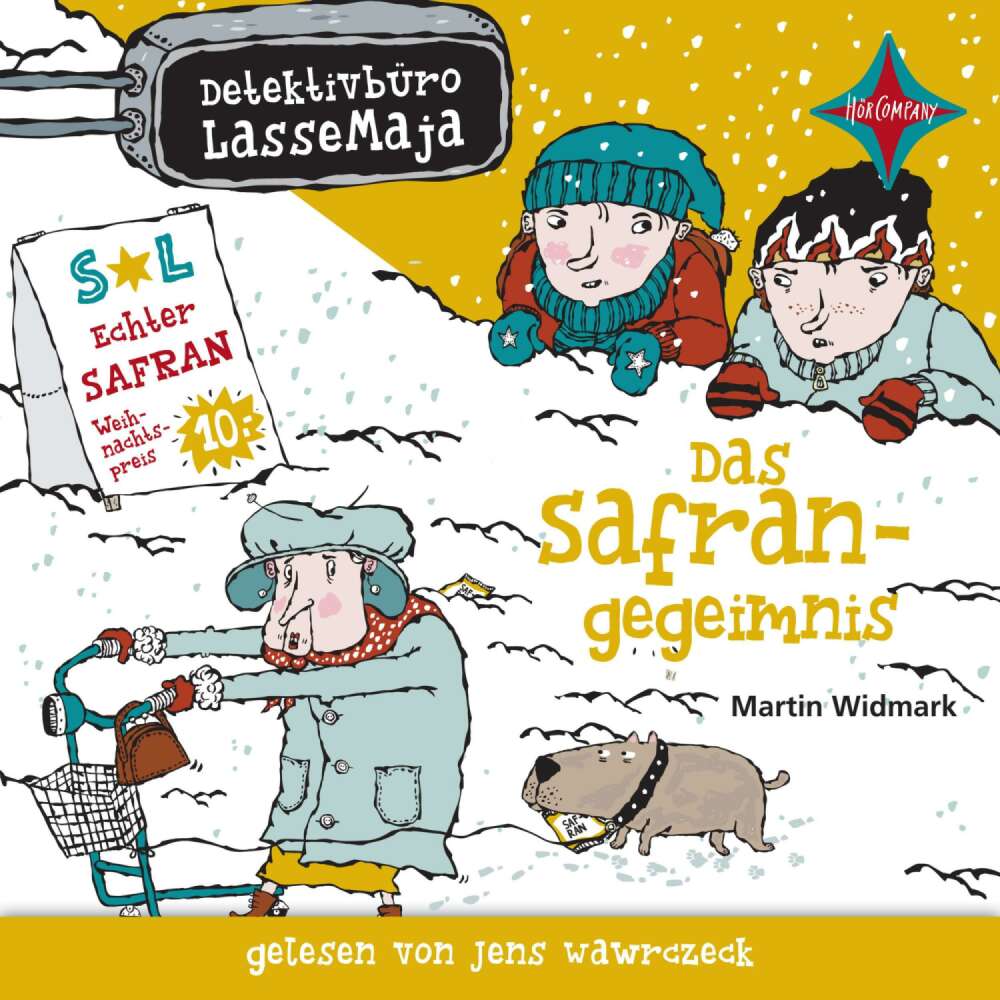 Cover von Martin Widmark - Detektivbüro LasseMaja - Teil 16 - Das Safrangeheimnis