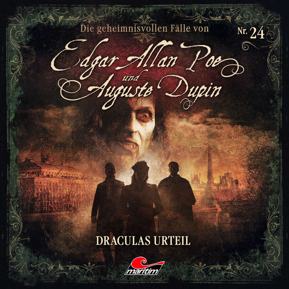 Cover von Edgar Allan Poe & Auguste Dupin - Folge 24 - Draculas Urteil