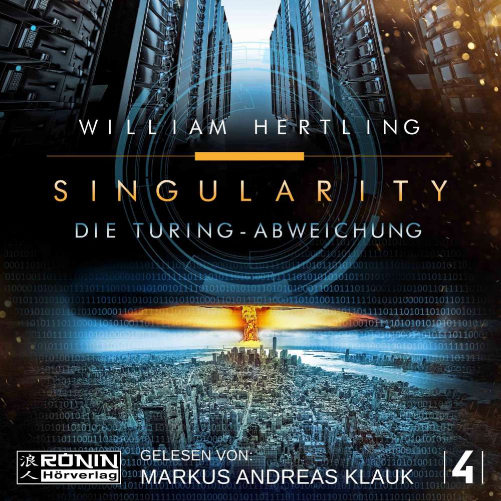 Cover von William Hertling - Singularity - Band 4 - Die Turing Abweichung