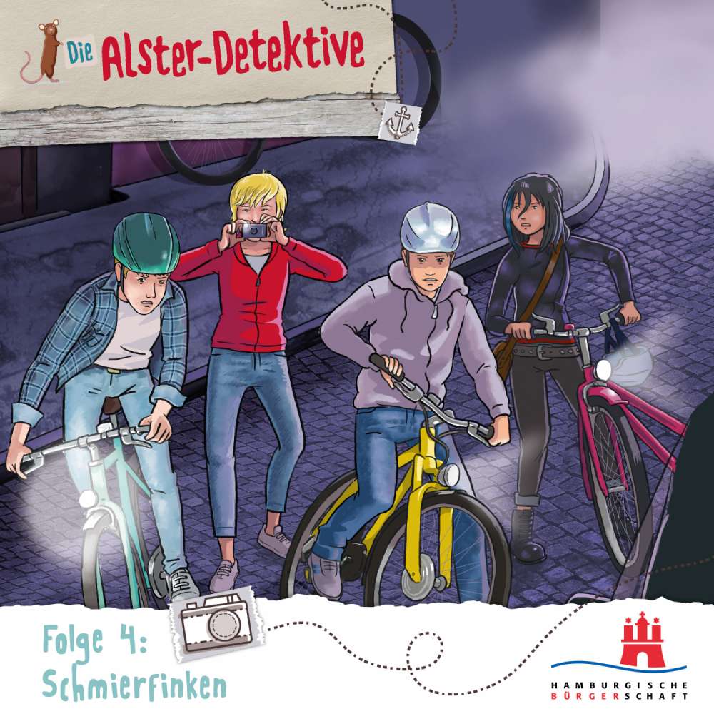 Cover von Die Alster-Detektive - Folge 4 - Schmierfinken