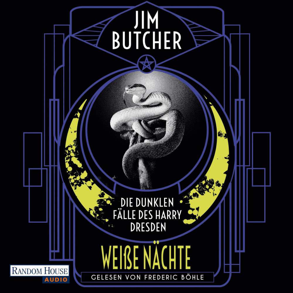 Cover von Jim Butcher - Die Harry-Dresden-Serie - Band 9 - Die dunklen Fälle des Harry Dresden - Weiße Nächte