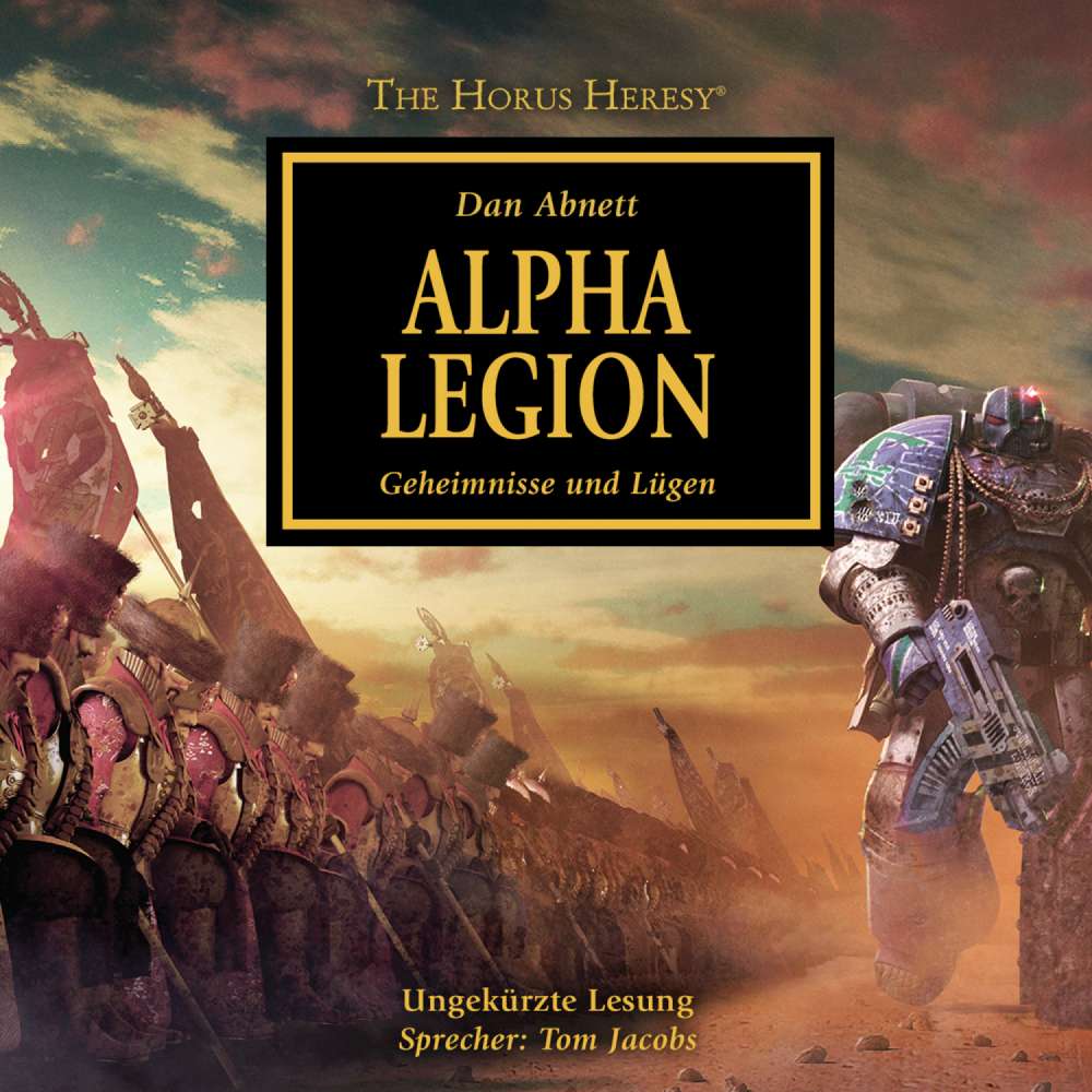 Cover von Dan Abnett - The Horus Heresy 7 - Alpha Legion - Geheimnisse und Lügen