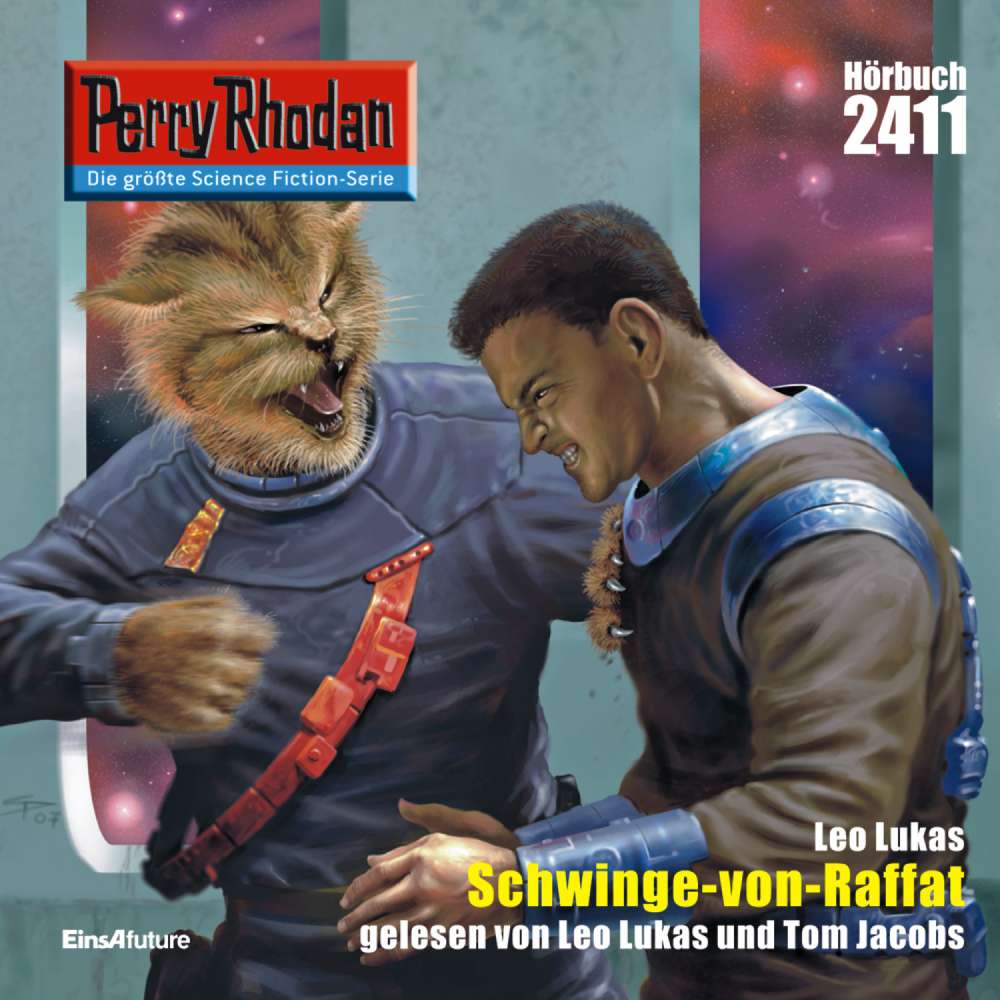 Cover von Leo Lukas - Perry Rhodan - Erstauflage 2411 - Schwinge-von-Raffat