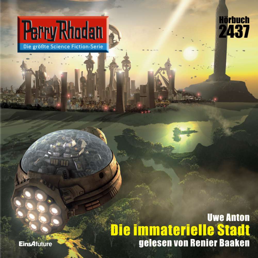 Cover von Uwe Anton - Perry Rhodan - Erstauflage 2437 - Die immaterielle Stadt