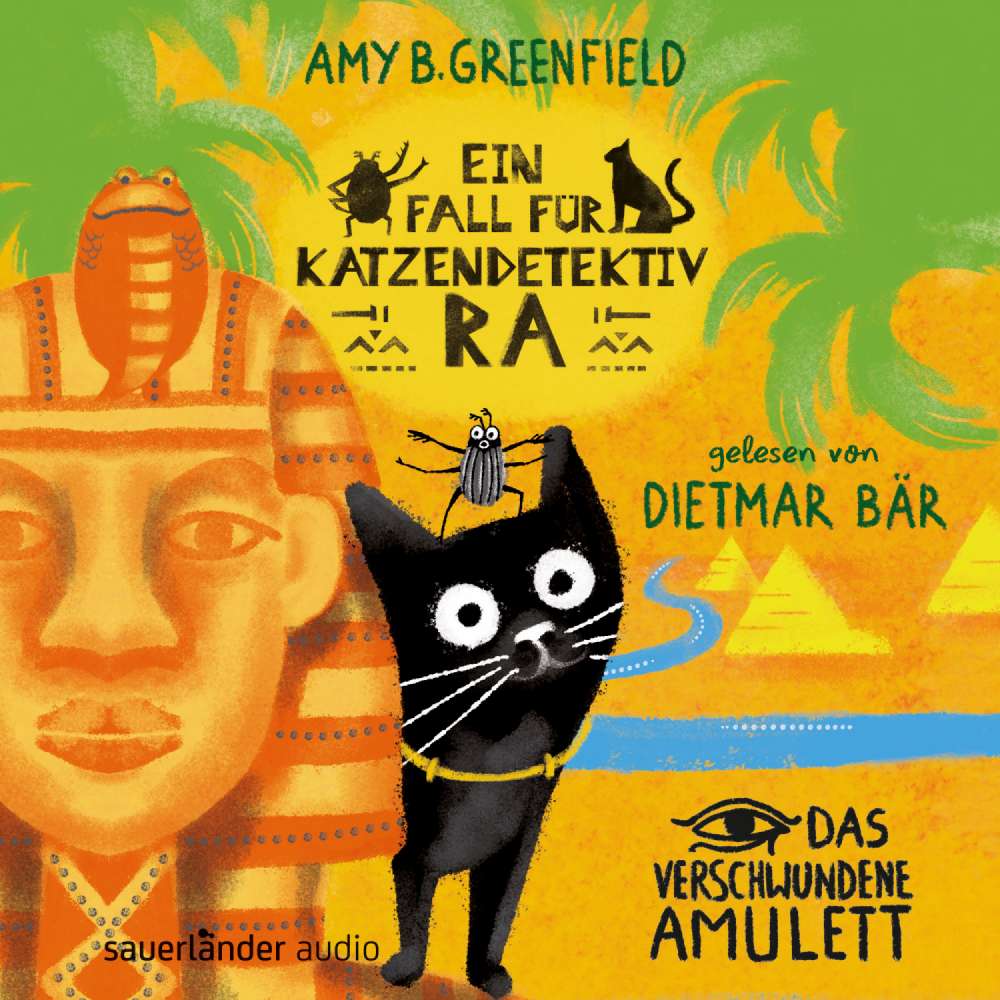 Cover von Amy Butler Greenfield - Ein Fall für Katzendetektiv Ra - Das verschwundene Amulett