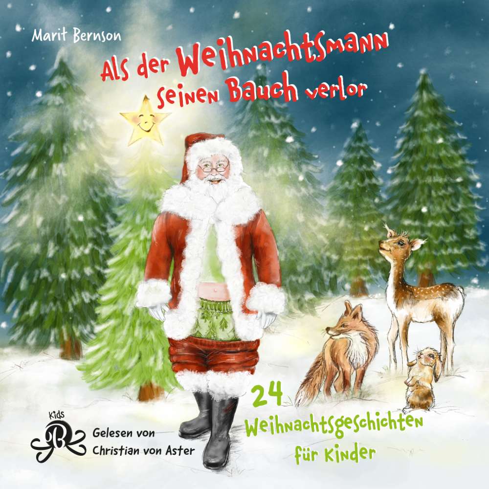 Cover von Marit Bernson - Als der Weihnachtsmann seinen Bauch verlor - 24 Weihnachtsgeschichten für Kinder