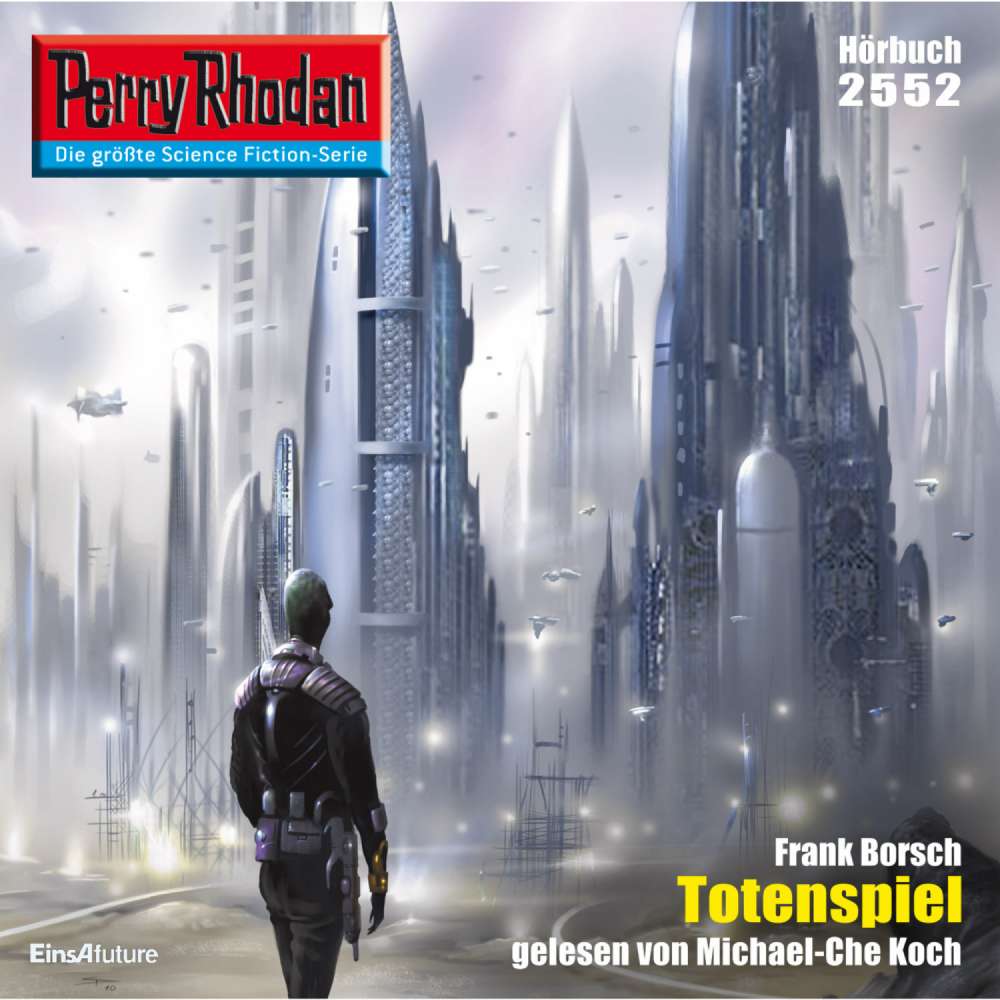 Cover von Frank Borsch - Perry Rhodan - Erstauflage 2552 - Totenspiel