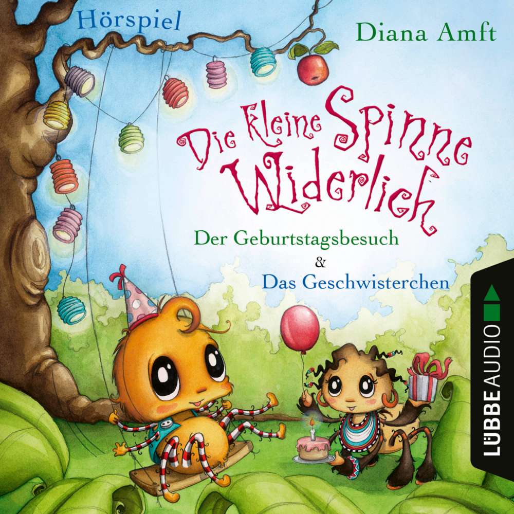 Cover von Diana Amft - Die kleine Spinne Widerlich - Der Geburtstagsbesuch & Das Geschwisterchen