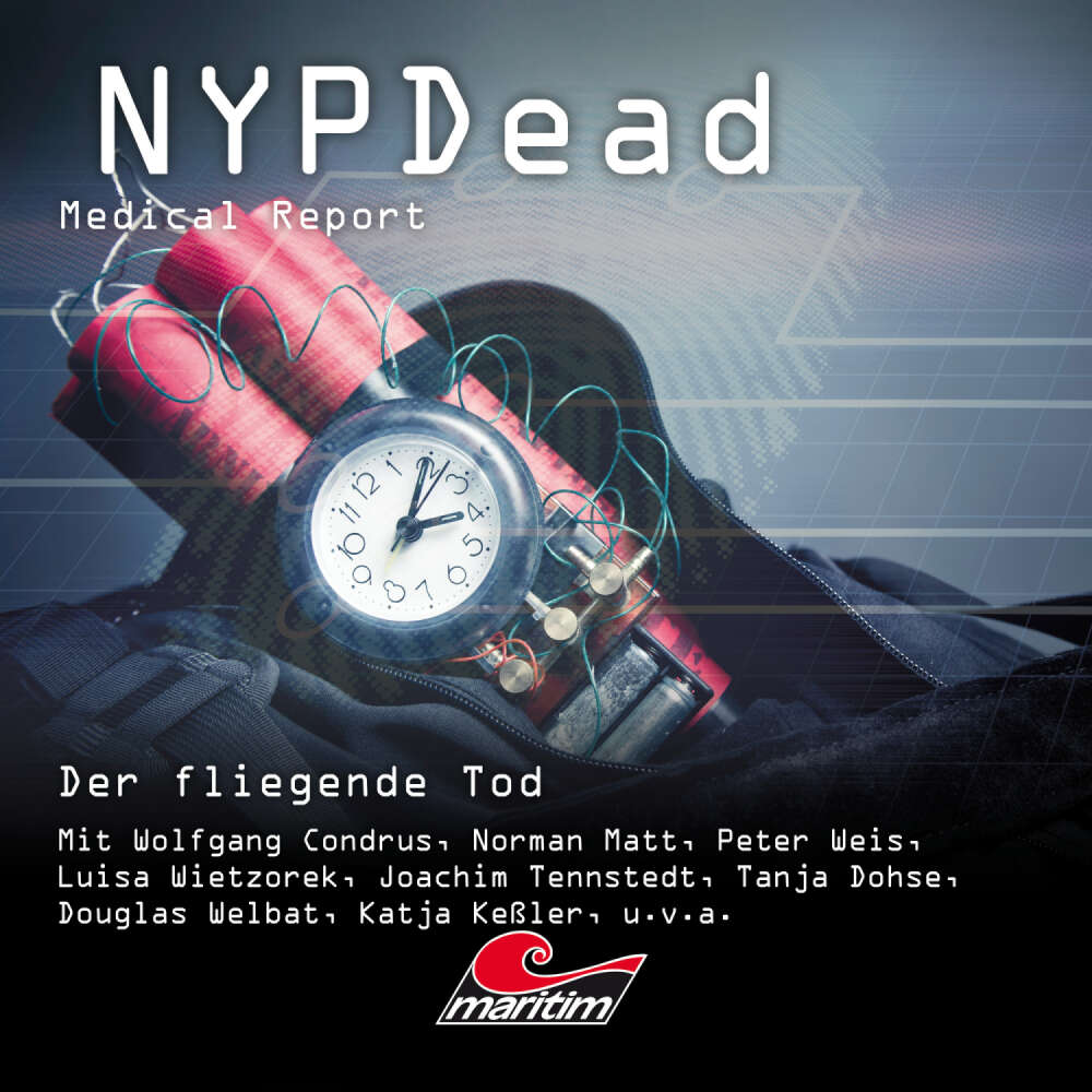 Cover von NYPDead - Medical Report - Folge 19 - Der fliegende Tod