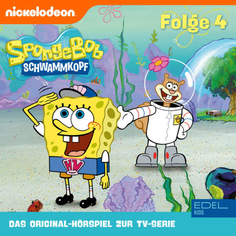 Cover von SpongeBob Schwammkopf - Folge 4 (Das Original-Hörspiel zur TV-Serie)