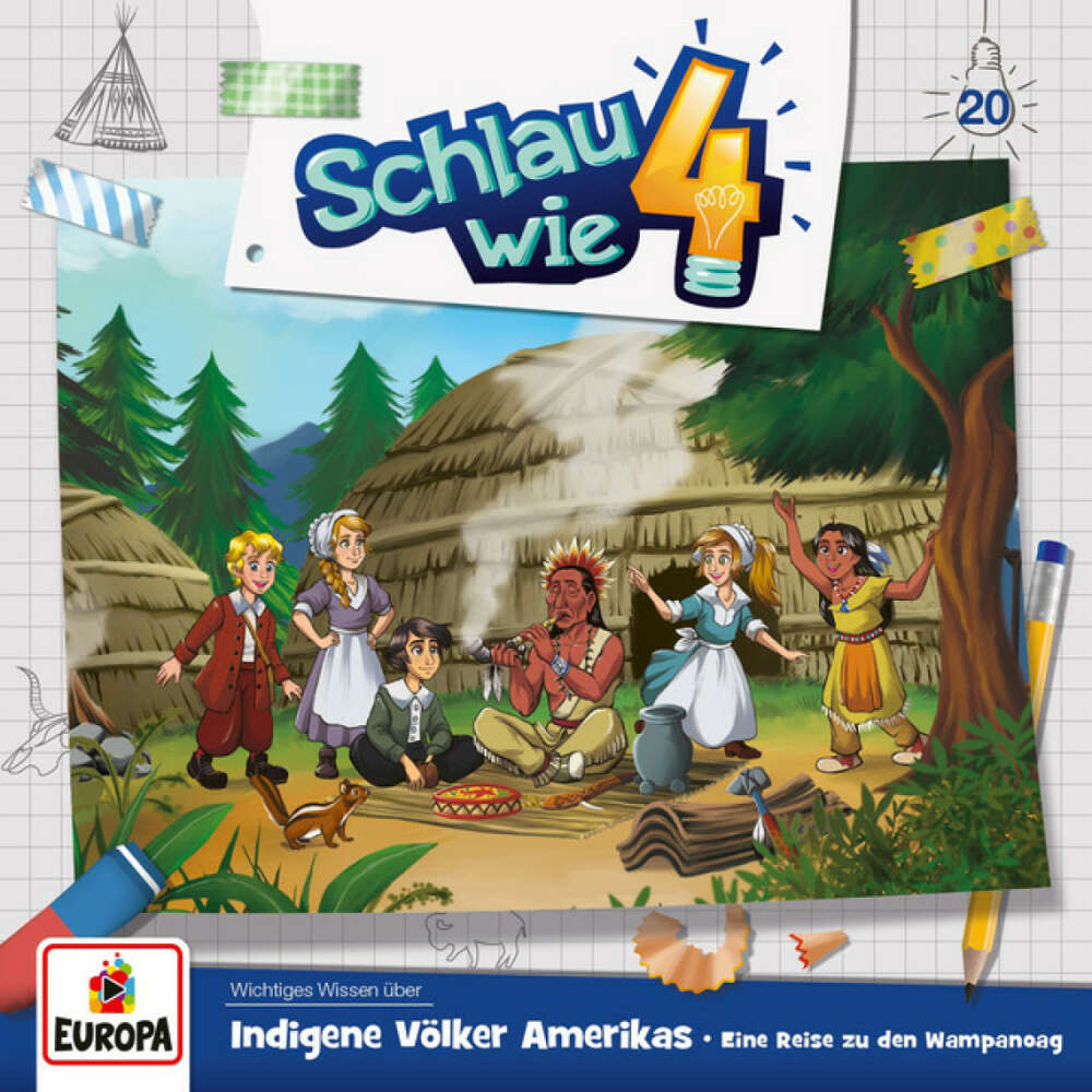 Cover von Schlau wie Vier - 020/Indigene Völker Amerikas. Eine Reise zu den Wampanoag