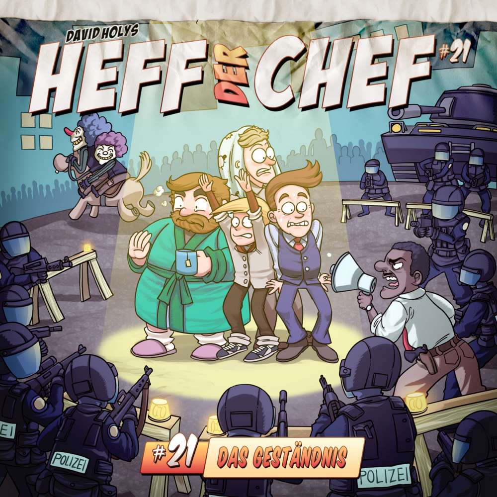 Cover von Heff der Chef - Folge 21 - Das Geständnis