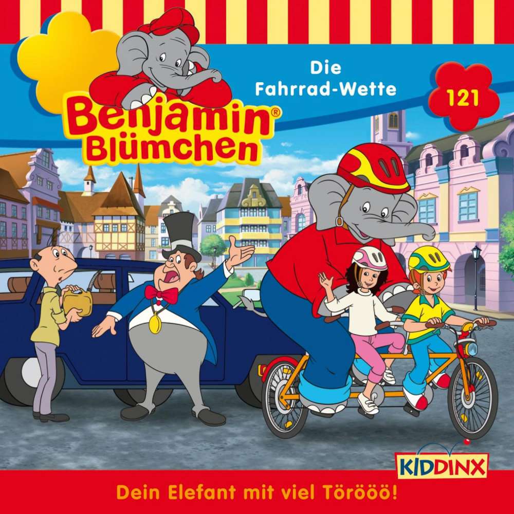 Cover von Benjamin Blümchen - Folge 121 - Die Fahrrad-Wette