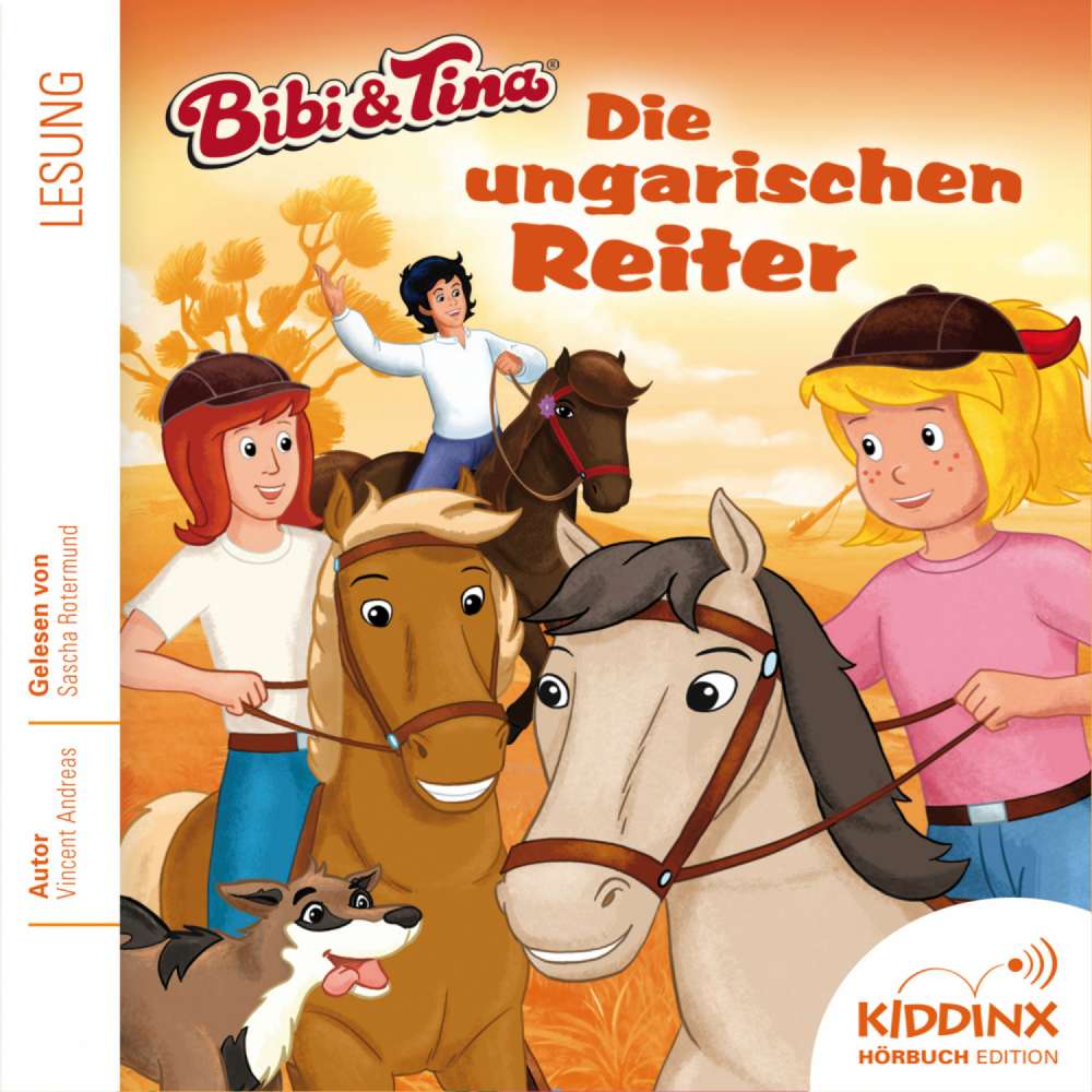 Cover von Vincent Andreas - Bibi & Tina - Hörbuch - Folge 2 - Die ungarischen Reiter