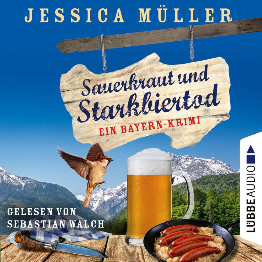 Cover von Jessica Müller - Hauptkommissar Hirschberg - Teil 6 - Sauerkraut und Starkbiertod - Ein Bayern-Krimi