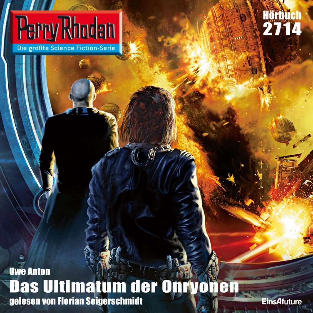 Cover von Uwe Anton - Perry Rhodan - Erstauflage 2714 - Das Ultimatum der Onryonen