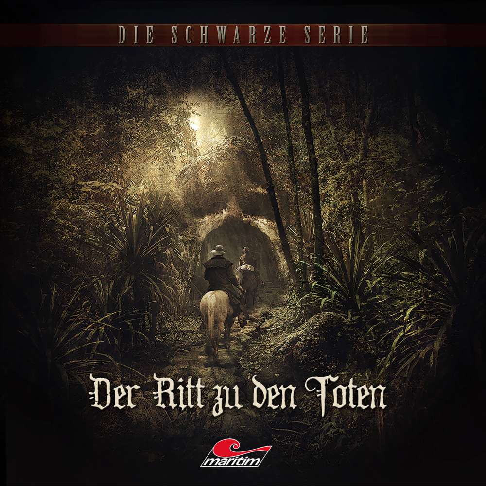 Cover von Die schwarze Serie - Folge 23 - Der Ritt zu den Toten