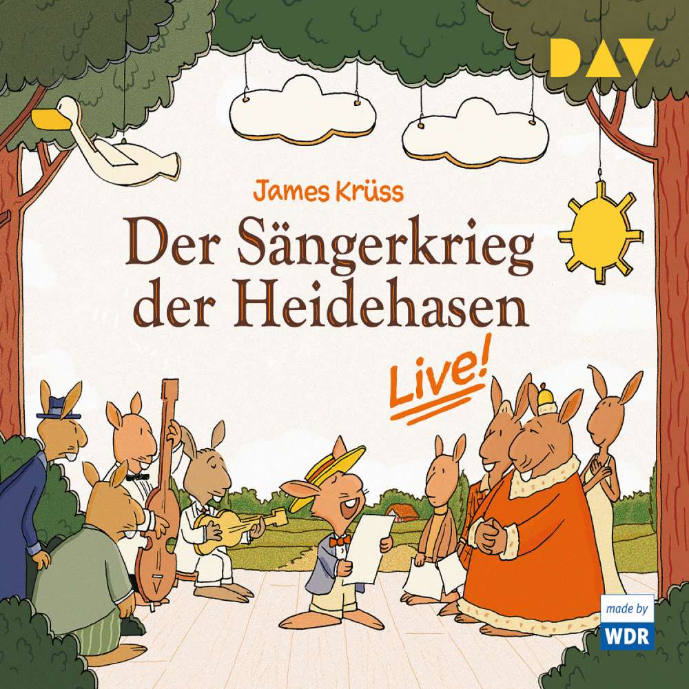 Cover von James Krüss - Der Sängerkrieg der Heidehasen - Live!