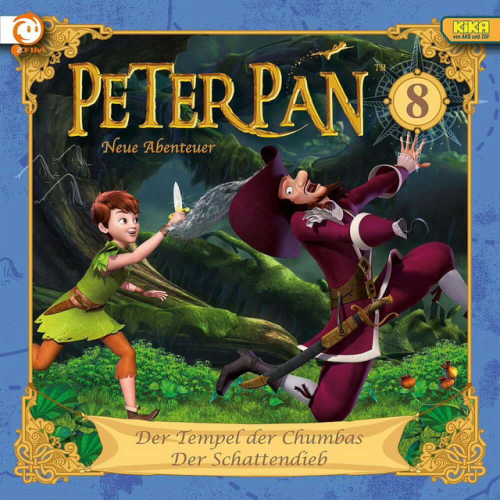 Cover von Peter Pan - 08: Der Tempel der Chumbas / Der Schattendieb