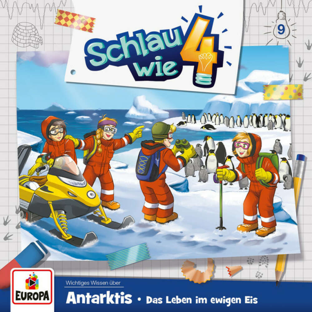 Cover von Schlau wie Vier - 009/Antarktis. Das Leben im ewigen Eis