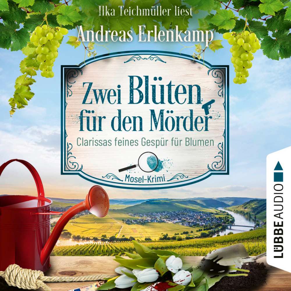 Cover von Andreas Erlenkamp - Zwei Blüten für den Mörder - Clarissas feines Gespür für Blumen