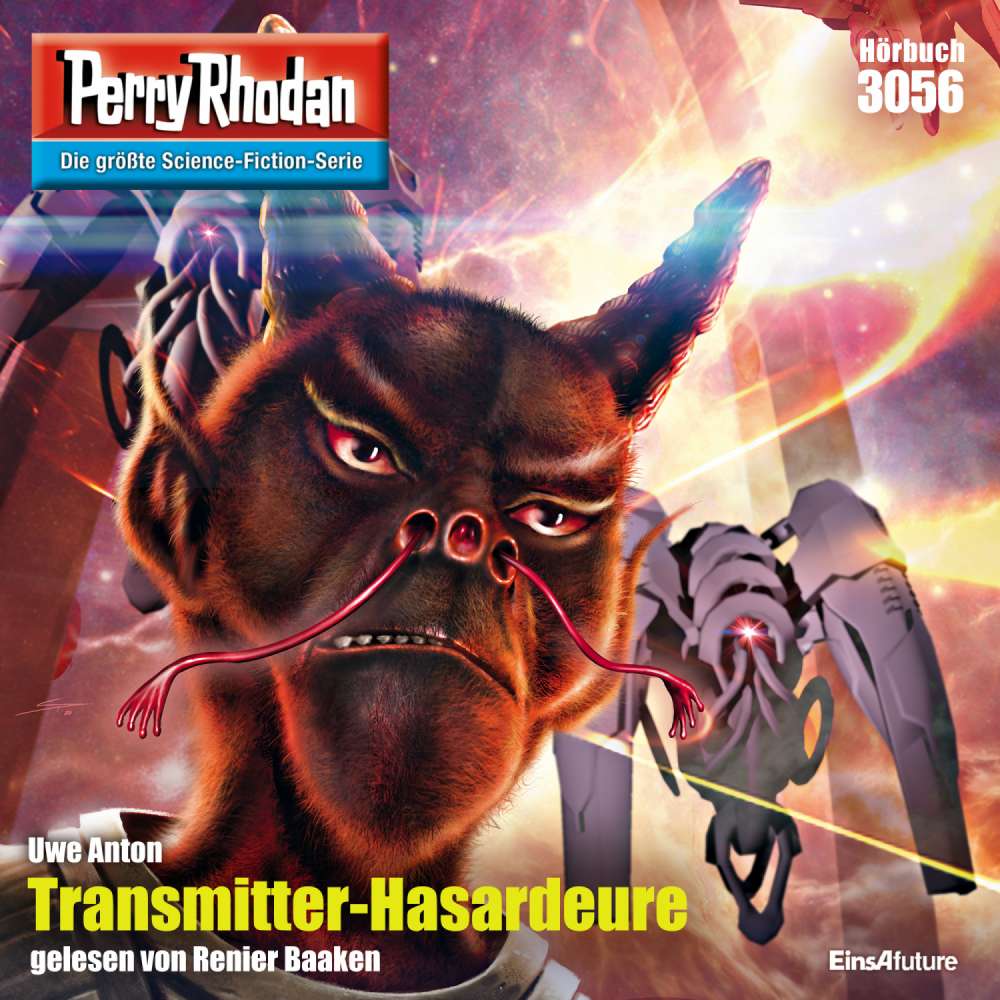 Cover von Uwe Anton - Perry Rhodan - Erstauflage - Band 3056 - Transmitter-Hasardeure