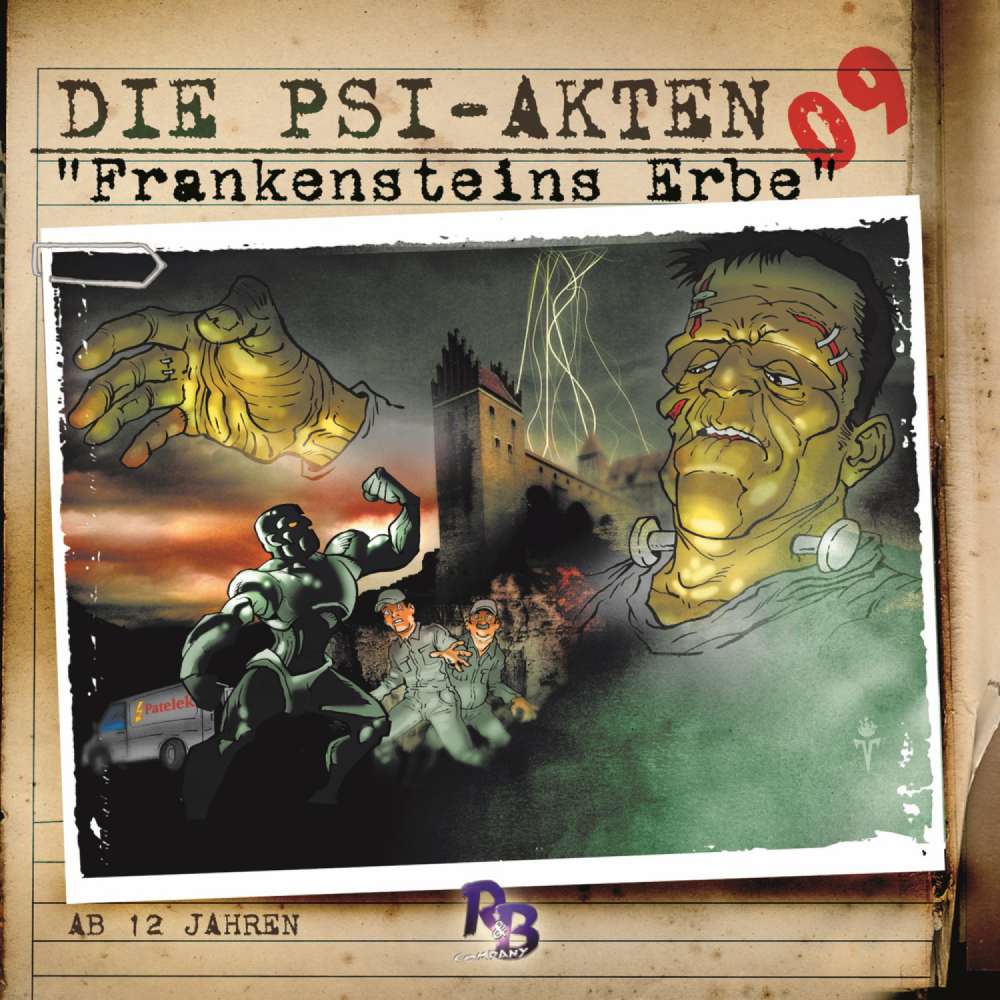 Cover von Simeon Hrissomallis - Die PSI-Akten - Folge 9 - Frankensteins Erbe