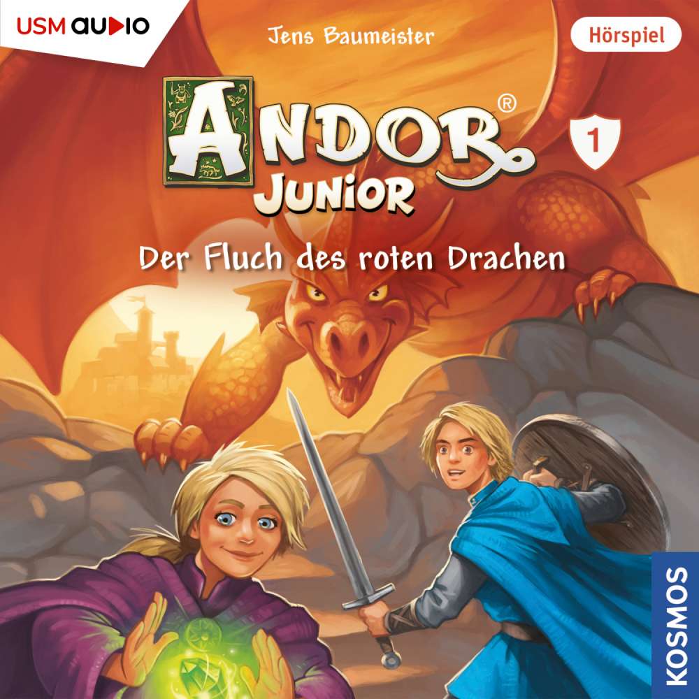 Cover von Andor Junior - Folge 1 - Der Fluch des roten Drachen