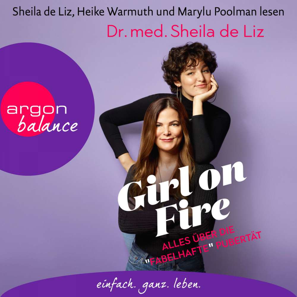 Cover von Sheila de Liz - Girl on Fire - Alles über die "fabelhafte" Pubertät