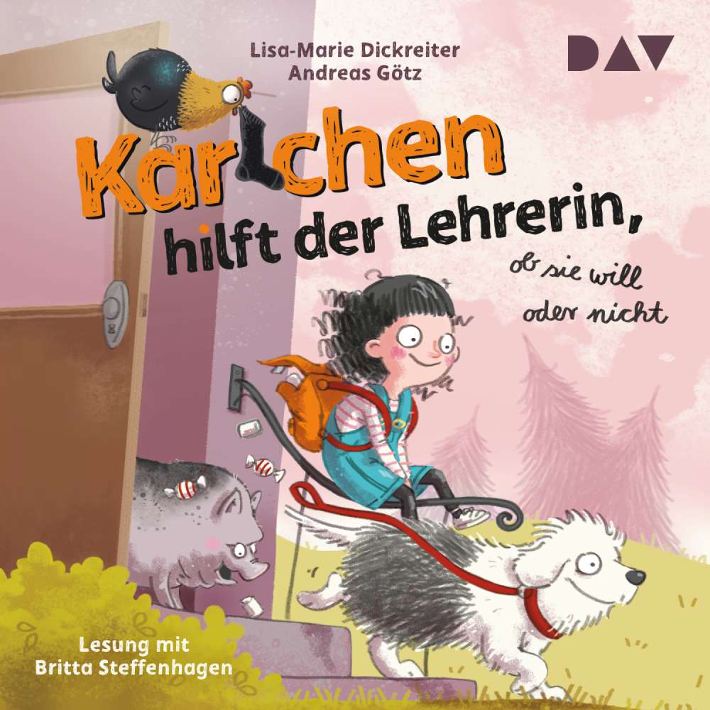 Cover von Lisa-Marie Dickreiter - Karlchen - Band 2 - Karlchen hilft der Lehrerin, ob sie will oder nicht