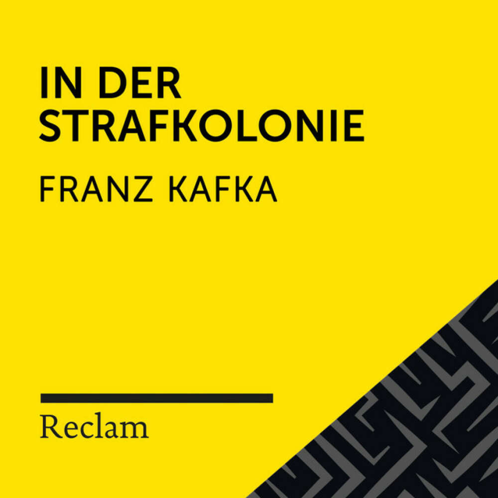 Cover von Reclam Hörbücher - Kafka: In der Strafkolonie (Reclam Hörbuch)