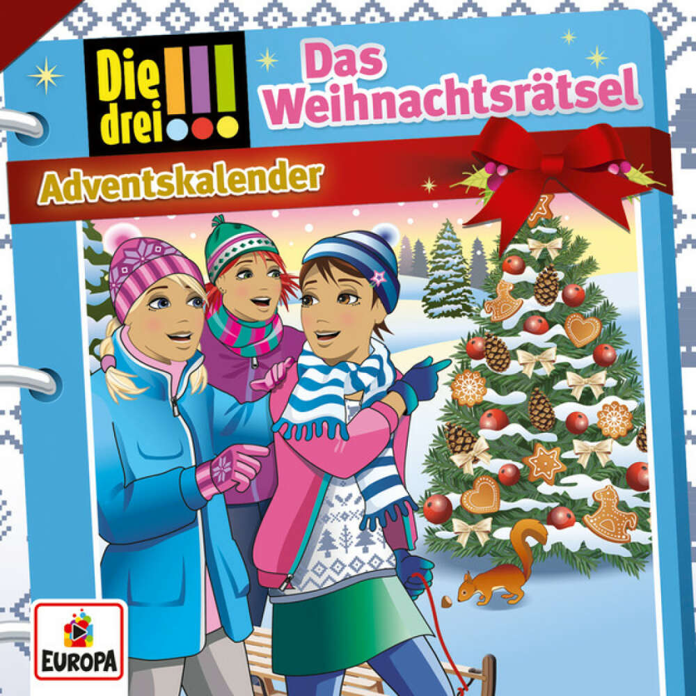 Cover von Die drei !!! - Adventskalender - Das Weihnachtsrätsel