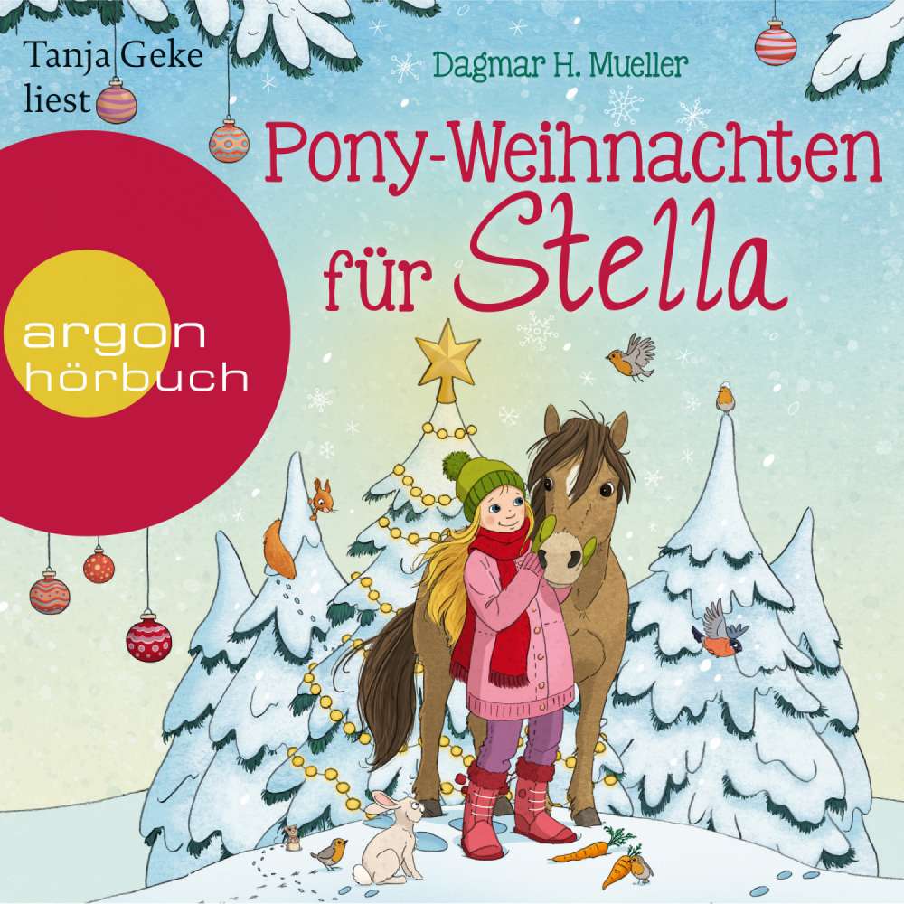 Cover von Dagmar H. Mueller - Pony-Weihnachten für Stella - Ein Advents-Hörbuch in 24 Kapiteln