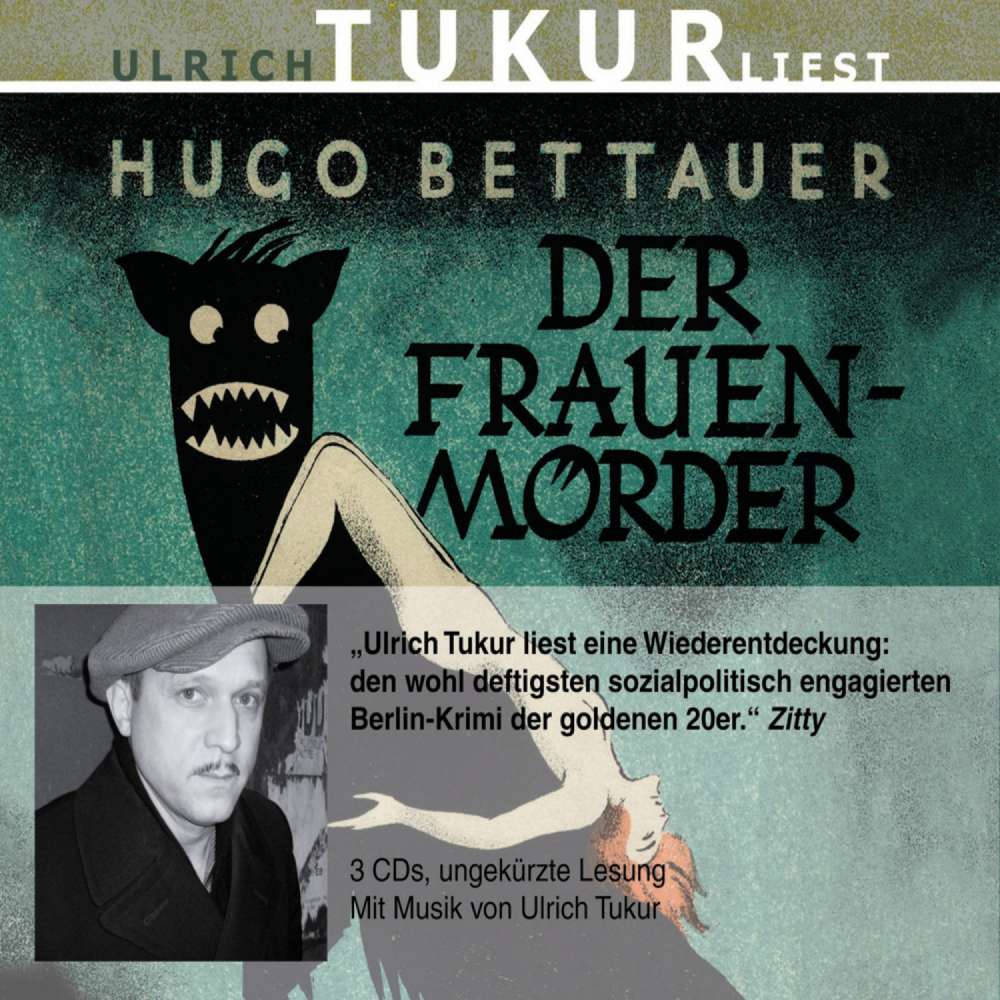 Cover von Hugo Bettauer - Der Frauenmörder