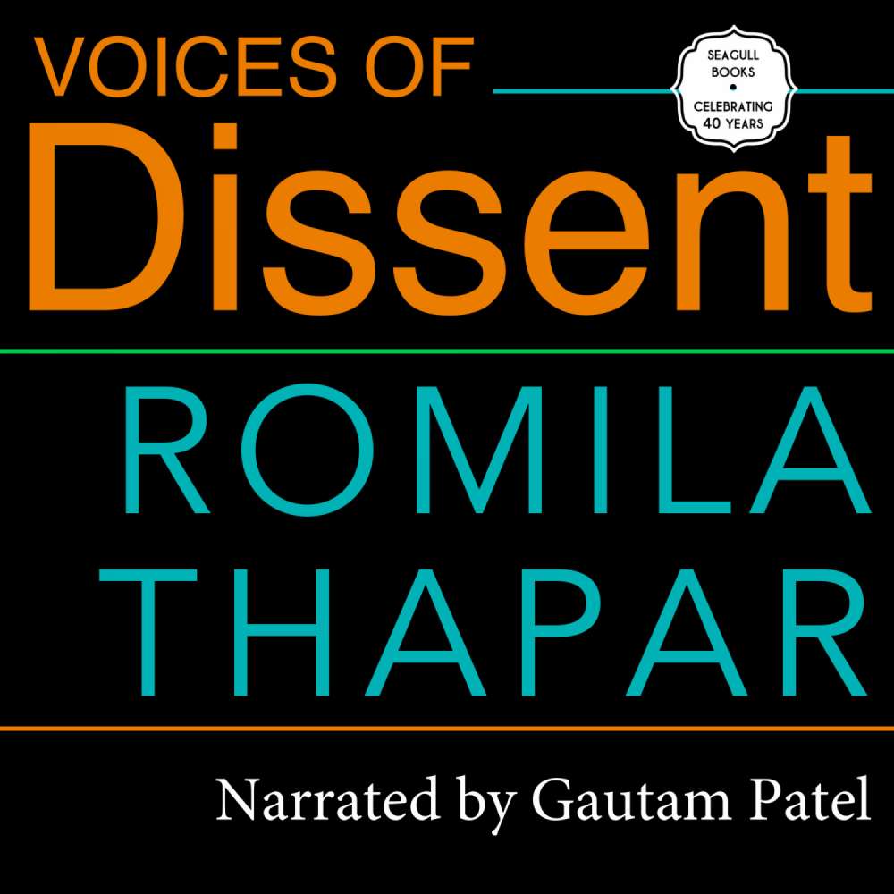 Cover von Romila Thapar - Voices of Dissent - An Essay